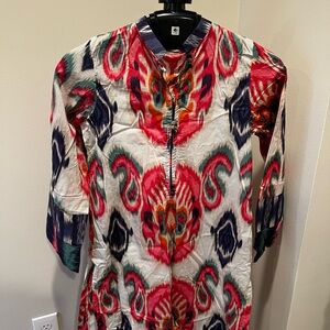 Pakistani Summer Three Pieace Sapphire Set